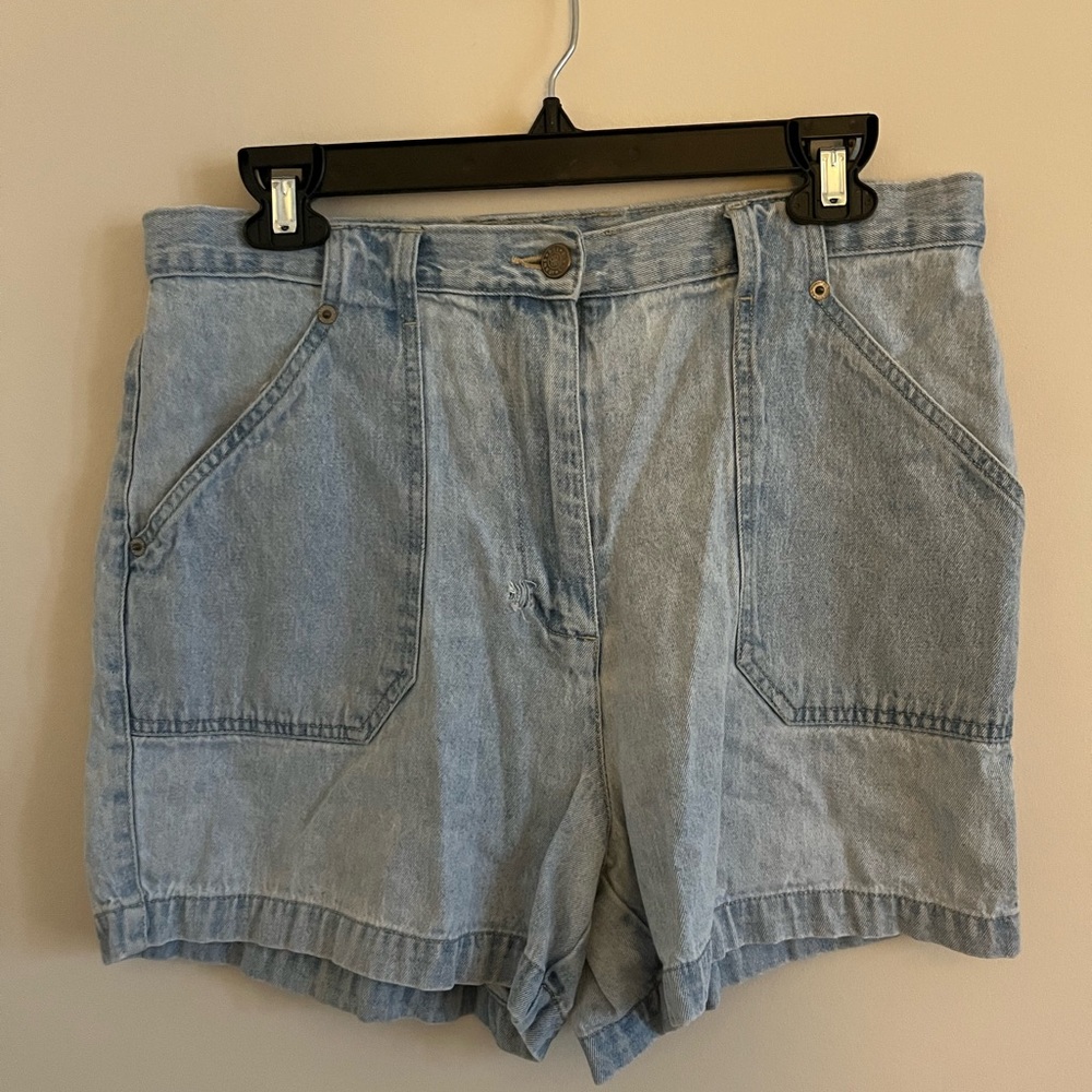 Bill Blass Light Blue Jean Shorts
